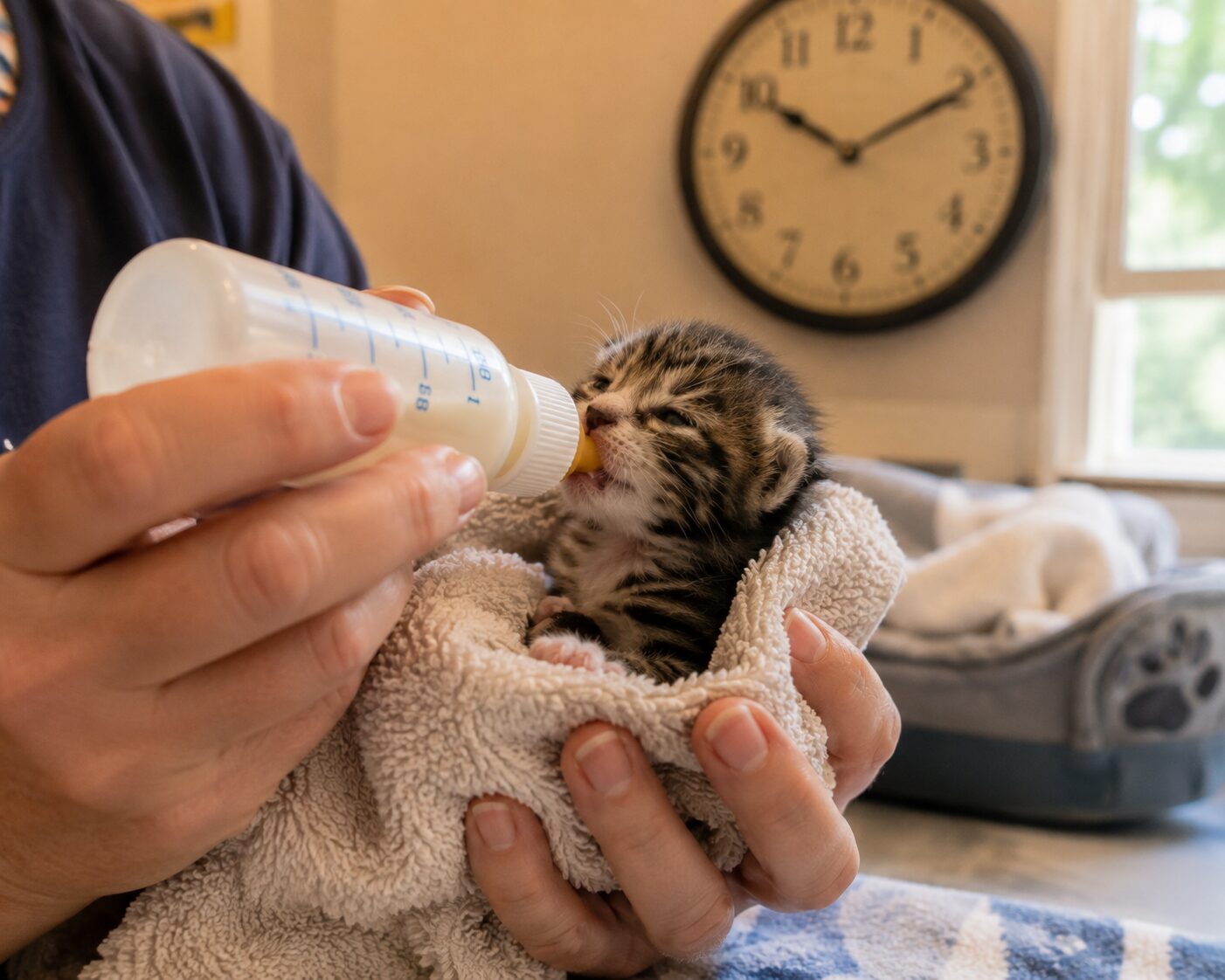 Bottle-Feeding Orphaned Kittens: A Simple Schedule by Age
