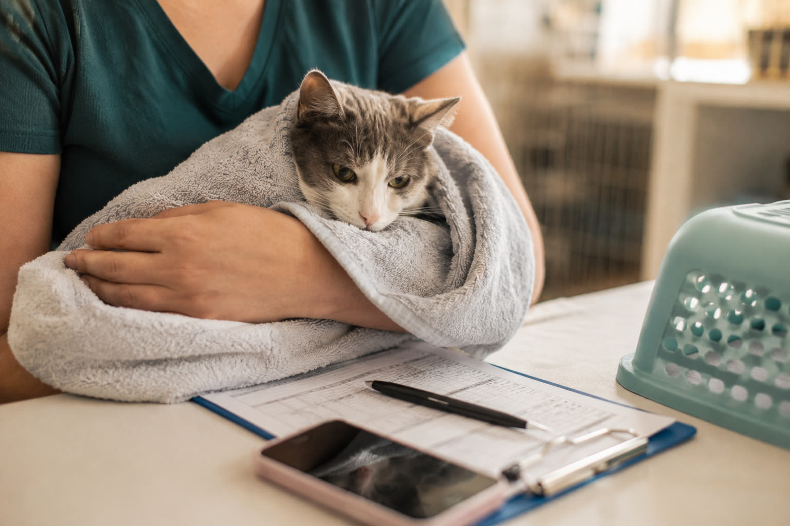 What to Put in a Cat Rescue Intake Record